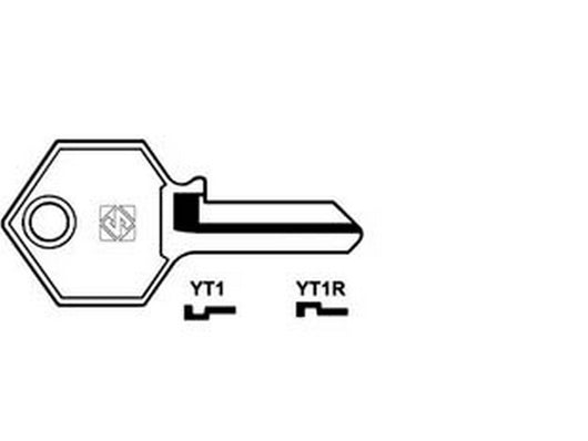 chiavi per cilindri yeti  - yt1 dx cod:ferx.fer361866