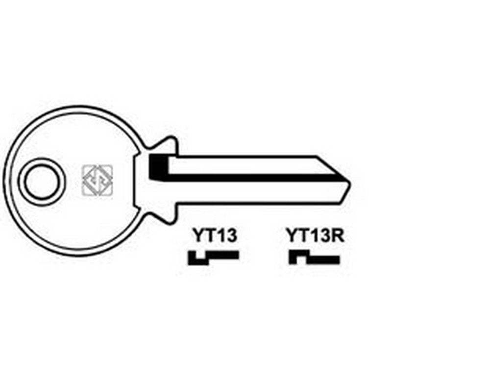 chiavi per cilindri yeti  - yt13 dx cod:ferx.fer361873