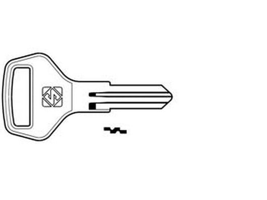 chiavi per cilindri cash box 5 spine piccole cax2r - cax2r cod:ferx.fer362023