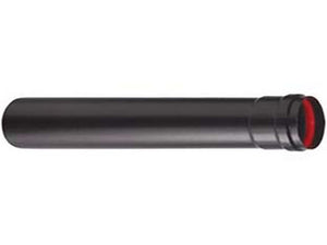 tubo per stufe a pellet nero opaco "ala pellet aeternum" - ? mm.80x1000h. cod:ferx.fer362344