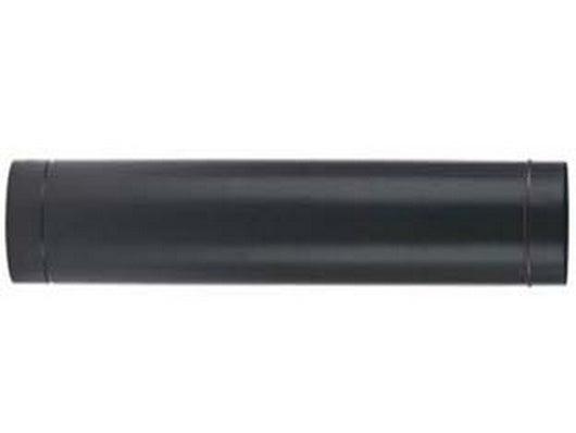 tubo porcellanato per stufe a legna nero opaco "ala smalto classic" - ? mm.130x500h. cod:ferx.fer363174
