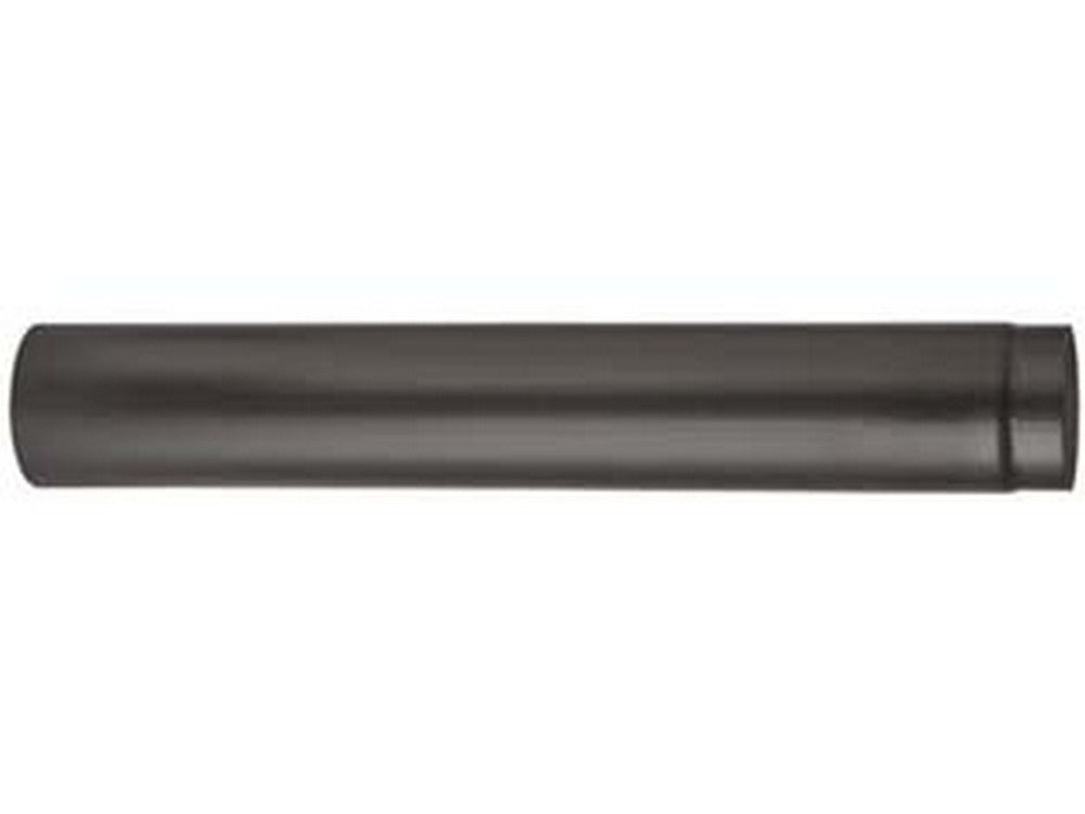 tubo porcellanato per stufe a legna nero opaco "ala smalto top" - ? mm.120x1000h. cod:ferx.fer363372