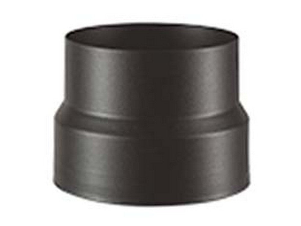 riduzione porcellanata per stufe a legna nero opaco "ala smalto top" - f ? mm.130 m ? mm.120 x mm.150h. cod:ferx.fer363471