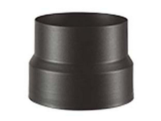 riduzione porcellanata per stufe a legna nero opaco "ala smalto top" - f ? mm.130 m ? mm.120 x mm.150h. cod:ferx.fer363471