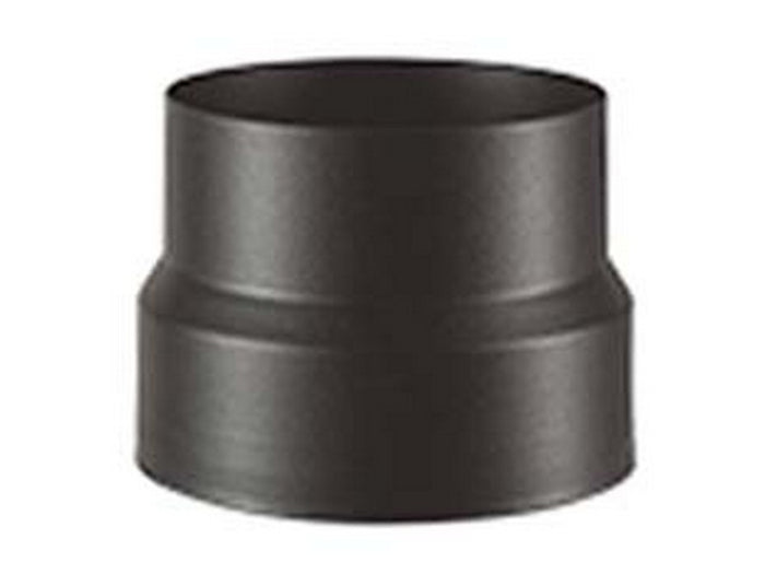 riduzione porcellanata per stufe a legna nero opaco "ala smalto top" - f ? mm.130 m ? mm.120 x mm.150h. cod:ferx.fer363471