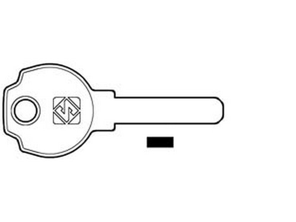 chiavi punzonate per cilindri giussani 5+5 spine gs17 - gs17 cod:ferx.fer363808