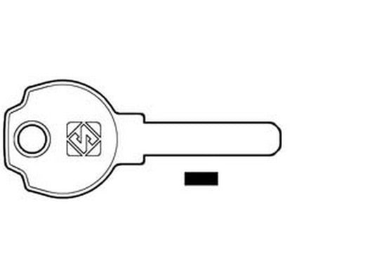 chiavi punzonate per cilindri giussani 5+5 spine gs17 - gs17 cod:ferx.fer363808