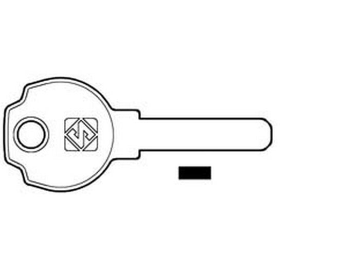 chiavi punzonate per cilindri giussani 5+5 spine gs17 - gs17 cod:ferx.fer363808