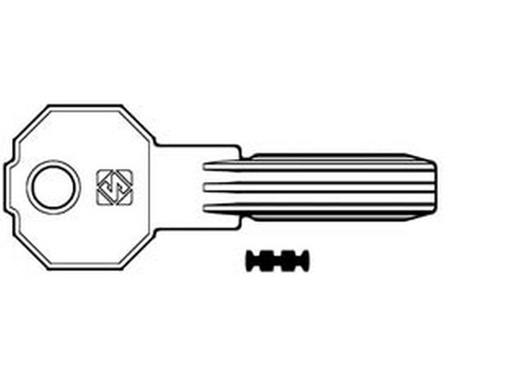 chiavi punzonate per cilindri prefer 6 spine pf20 - pf20 cod:ferx.fer363853