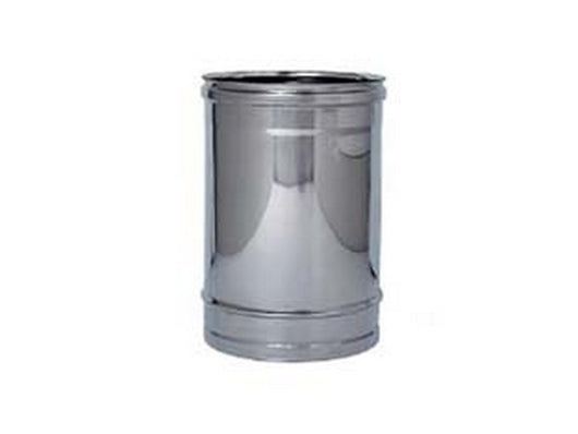 tubo acciaio inox aisi 304 monoparete spessore mm.0,5 - ? mm.120x500 cod:ferx.fer363921