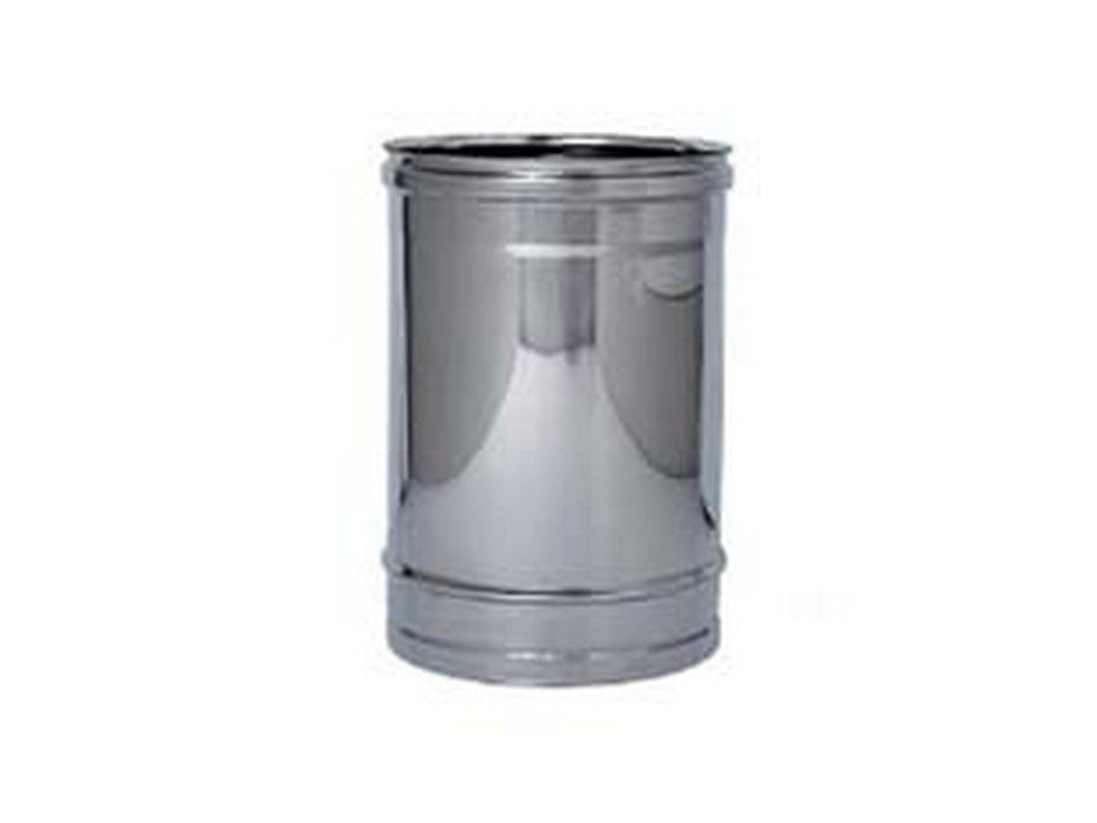 tubo acciaio inox aisi 304 monoparete spessore mm.0,5 - ? mm.300x500 cod:ferx.fer457330