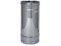 tubo acciaio inox aisi 304 monoparete spessore mm.0,5 - ? mm.140x1000 cod:ferx.fer364010