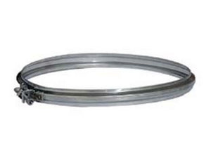 fascette bloccaggio acciaio inox aisi 304 monoparete spessore mm.0,5 - ø mm cod:ferx.fer364522