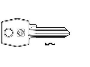 chiavi per cilindri agb 5 spine grandi agb1r in acc. nich. - agb1r sx cod:ferx.fer367424