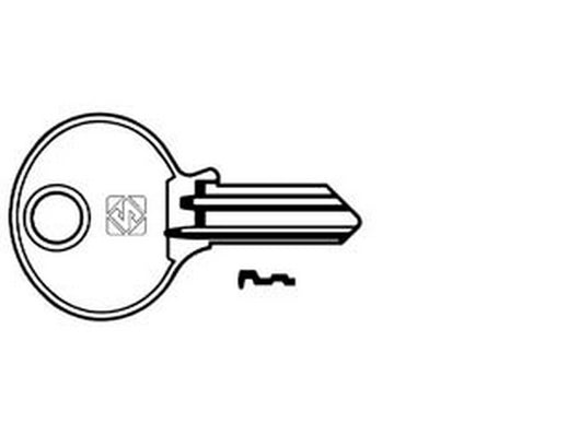 chiavi per cilindri dom 5 spine piccole dm28 - dm28 dx cod:ferx.fer367899