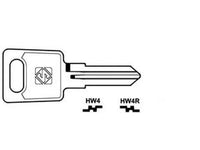 chiavi per cilindri huwiil 6 spine piccole - hw4 dx cod:ferx.fer368124