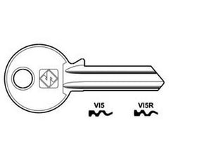 chiavi per cilindri viro 5 spine grandi - vi5r sx cod:ferx.fer368902