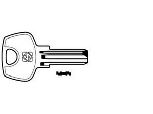 chiavi punzonate per cilindri dom 11 spine dm128 - dm128  cod:ferx.fer369466