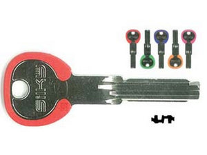 chiavi punzonate cilindri 6+7 spine cs62dz cs62dz silky 5 colori assortiti cod:ferx.fer369787