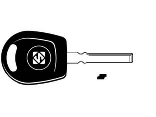 chiavi auto look a-like porta transponder hu116te - hu116te cod:ferx.fer372183