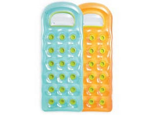 materassino gonfiabile 18 buchi con finestra trasparente - cm.188x71 - peso kg.1,09 (59895) cod:ferx.fer373432