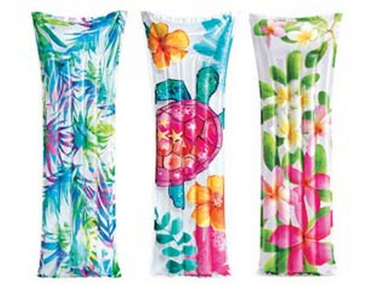 materassino gonfiabile fantasie assortite - cm.183x69 - peso kg.0,62 (59720) cod:ferx.fer373661