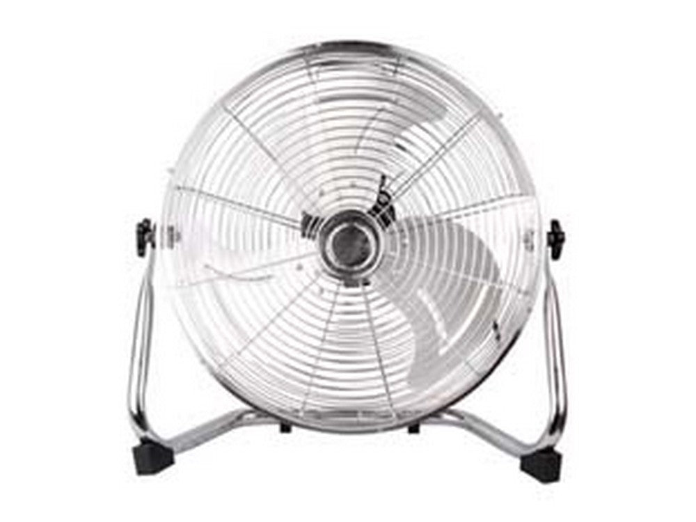 ventilatore da appoggio in acciaio cromato cm.45  cod:ferx.fer374026