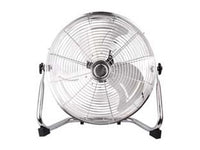 ventilatore da appoggio in acciaio cromato cm.45  cod:ferx.fer374026