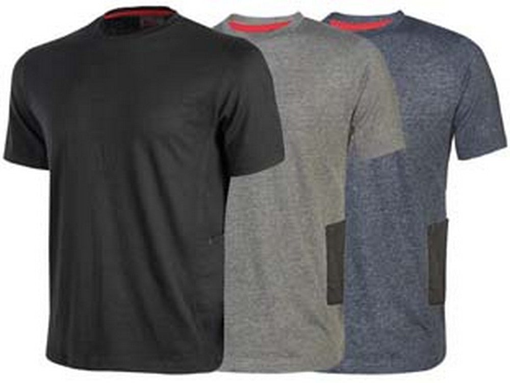 t-shirt  road manica corta - tg.2xl - black carbon - 100% cotone cod:ferx.fer378826