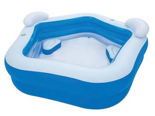 piscina "family fun" a pentagono gonfiabile +6 anni - cm.213x206x69 - kg.4,9 - lt.575 (art.54153) cod:ferx.fer379984