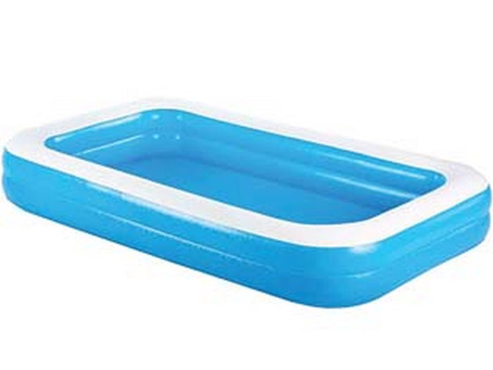 piscina "family" gonfiabile rettangolare 2 anelli +3 anni - cm.305x183x46 - kg.6,55 (art.54150) cod:ferx.fer379991