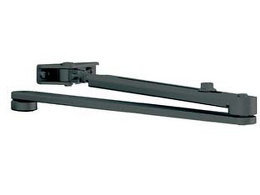 braccio standard nero per chiudiporta dc140/dc120 - senza fermo, nero ral9005 (dcl1409005) cod:ferx.fer393430