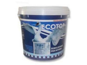 semilavabile "ecotop" per interni - lt.2.5 bianca cod:ferx.fer382748