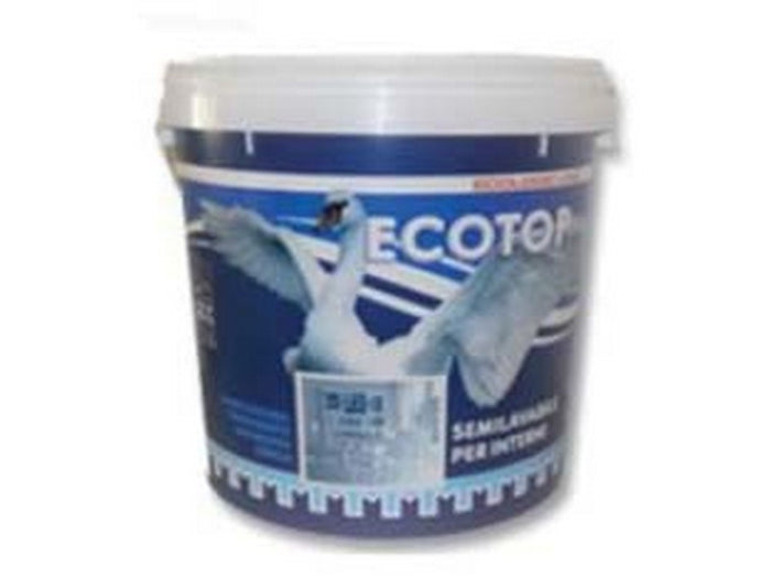 semilavabile "ecotop" per interni - lt.2.5 bianca cod:ferx.fer382748