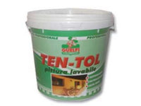 lavabile "ten-tol" per interni ed esterni - lt.14 bianca cod:ferx.fer382786