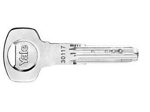 chiave grezza yale 016p106 - 6 spine (y016p106) cod:ferx.fer382908