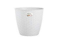 vaso natural bianco - ø cm.24x22.2h. - lt.6.2 cod:ferx.fer383202