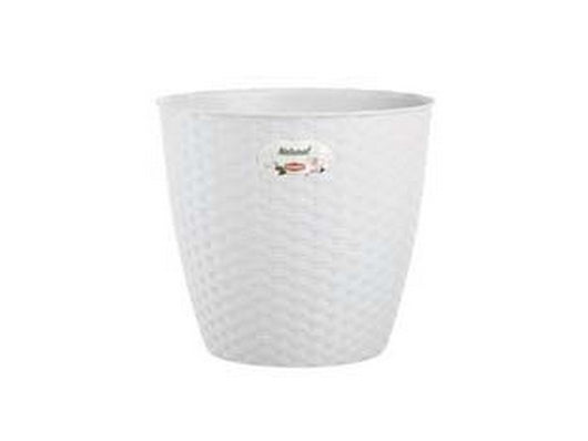 vaso natural bianco ø cm. 19 - cm. 19x17.5h. - lt.3 cod:ferx.fer383226