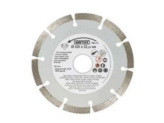 dischi diamantati per scanalatori tc-ma 1300 - ? mm.125 - foro mm.22,2 cod:ferx.fer386968