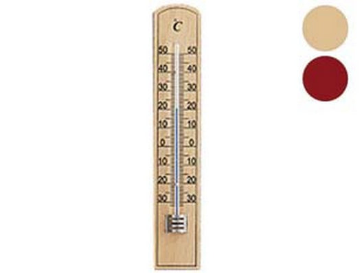 termometro legno eco - scuro - mm.260x36 cod:ferx.fer388450