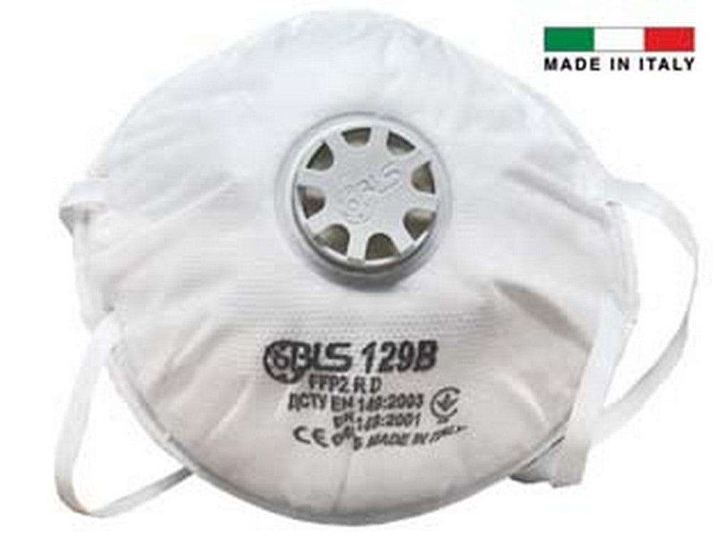 mascherine con valvola classe ffp2 serie bls classic - 129b cod:ferx.fer388627