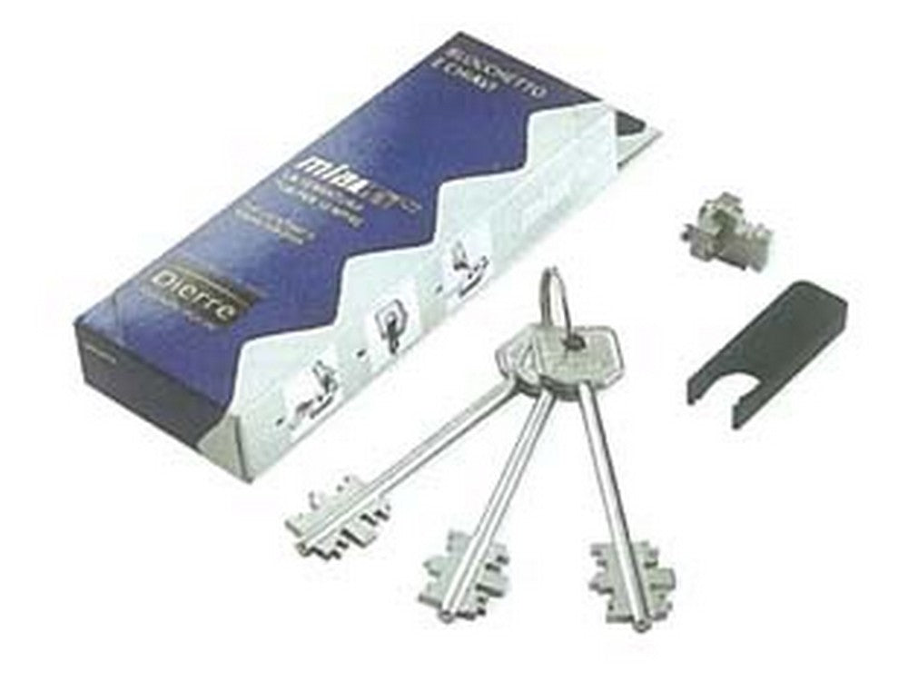 blocchetto di ricambio sigillato con 3 chiavi doppia mappa mm.116 - (blo3210) cod:ferx.fer389433