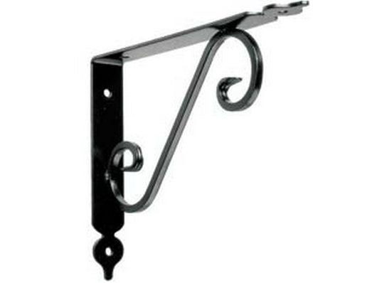 mensole ornamentali brackets nere - mm.140x190x25 cod:ferx.fer390910