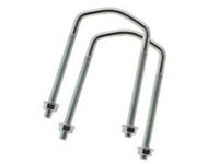 kit fissaggio palo tv per supporti parabola - mm.75x85h. - dado ø mm.13 cod:ferx.fer391009