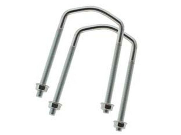 kit fissaggio palo tv per supporti parabola - mm.75x85h. - dado ø mm.13 cod:ferx.fer391009