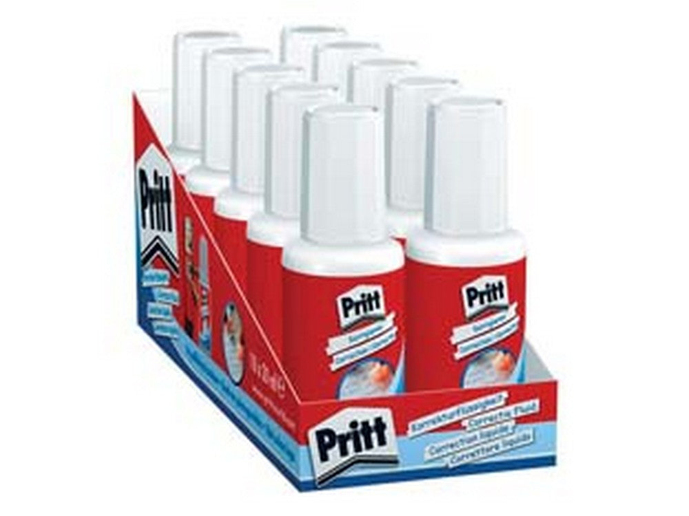 correttore pritt fluid con pennello pz.20 - ml.20 cod:ferx.fer392105
