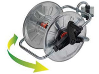 avvolgitubo murale girevole zincato mt.50 130it cod:ferx.fer392310