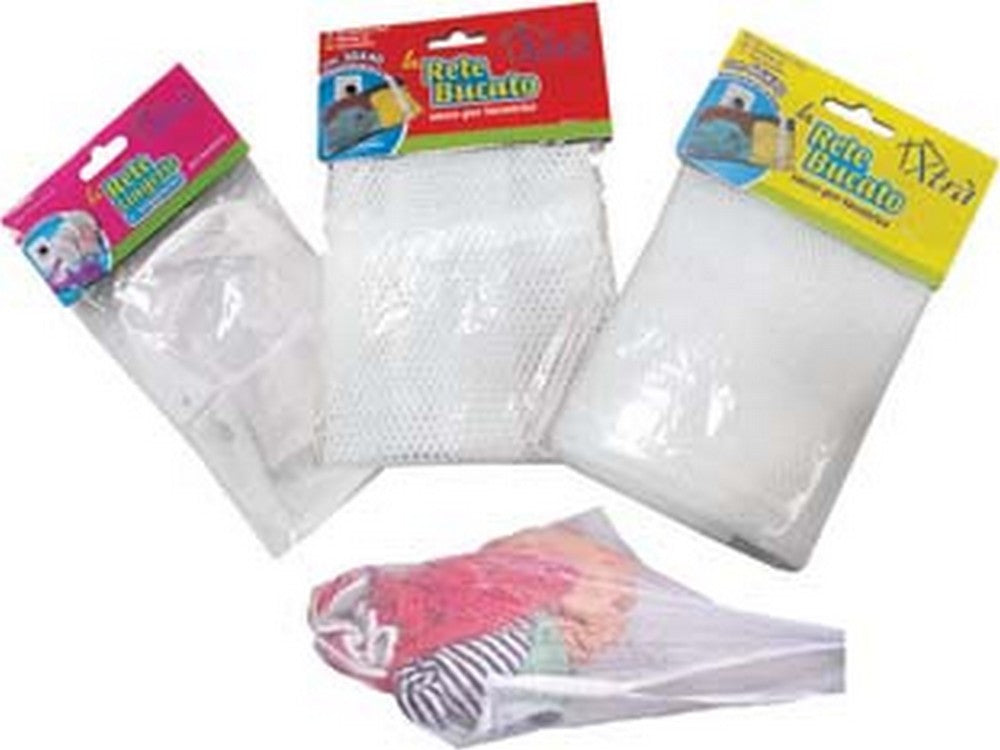 rete salvabucato per lavatrice - cm.16x18 per lingerie cod:ferx.fer393577