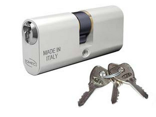 cilindro a infilare ovale in alluminio 140 - mm.54 centrato (27x27) (140/03l) cod:ferx.fer393850