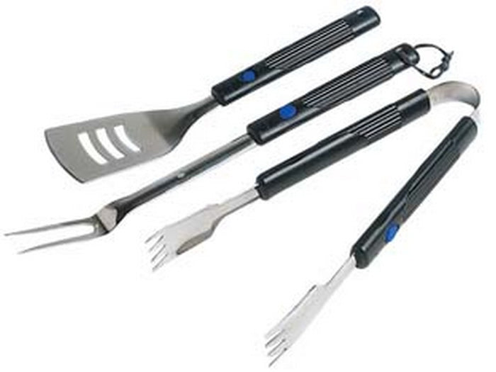 set utensili per barbecue pz.3 con manici allungabili in bachelite - set pz.3 cod:ferx.fer396172
